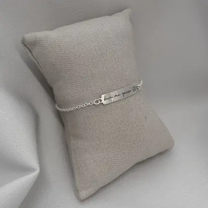 PULSEIRA PLAQUINHA BEM ME QUERO